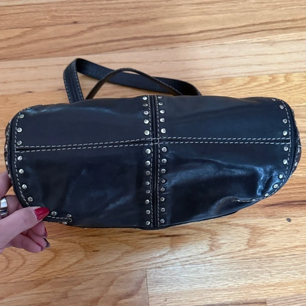 Vintage Michael Kors Black Studded Bag